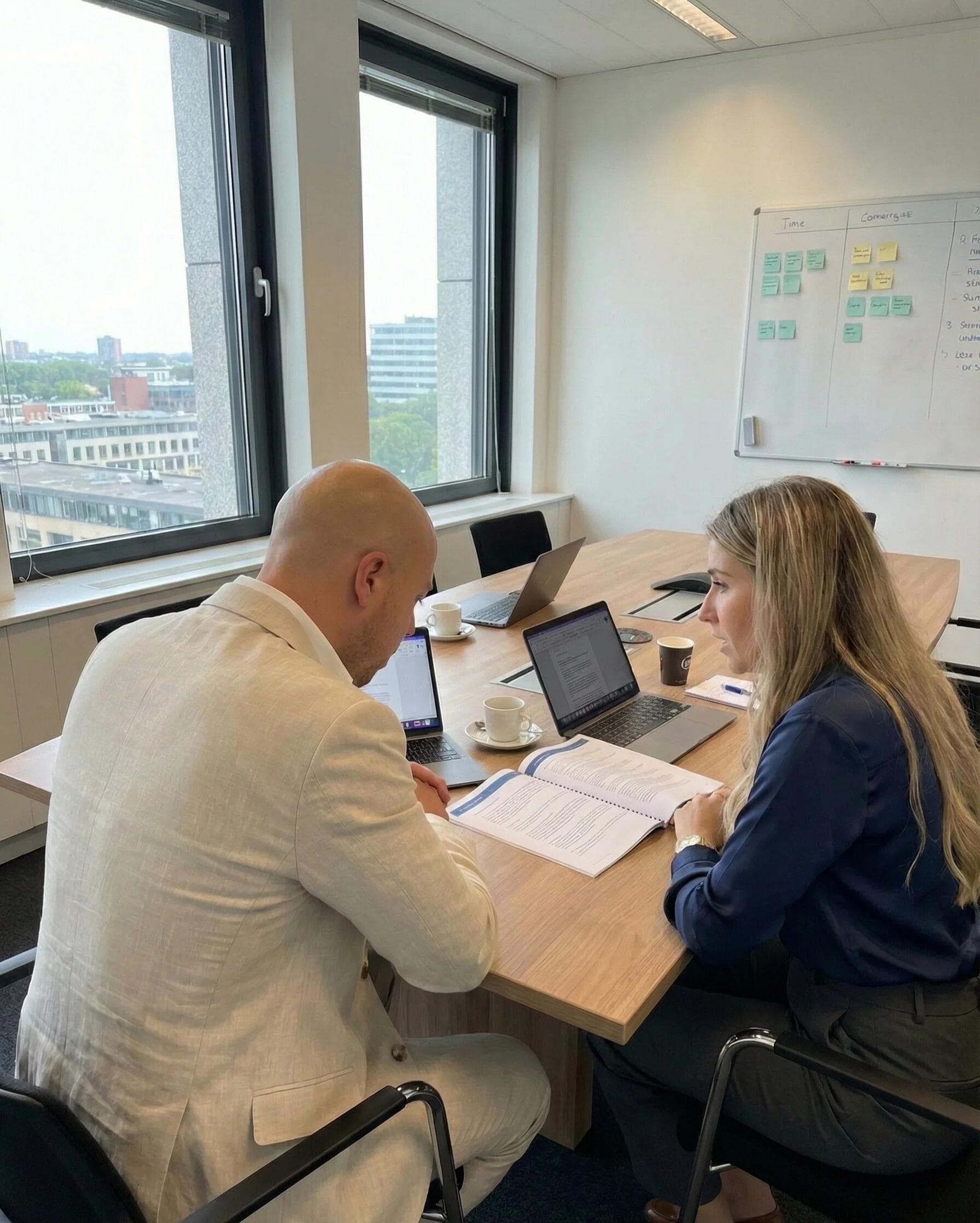 Onderhandeling met schuldeisers